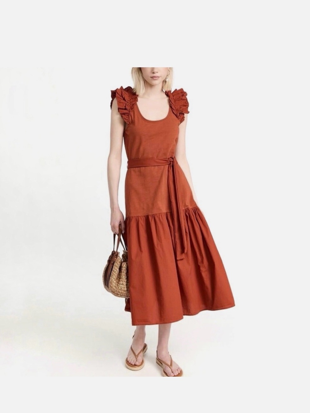 Nation Ltd Everleigh midi dress